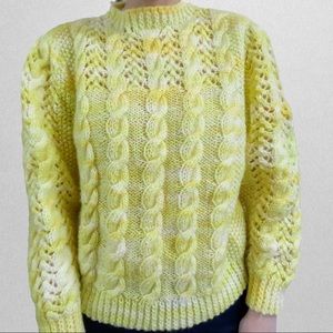 RETRO 🍿70’s Cable Knit Sweater